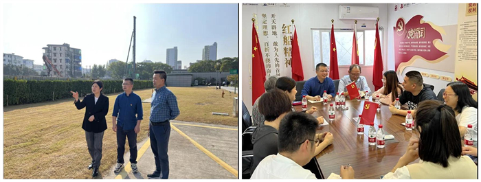 项目部与社区开展党建联建，共同探讨一期  、二期的改进提升.jpg